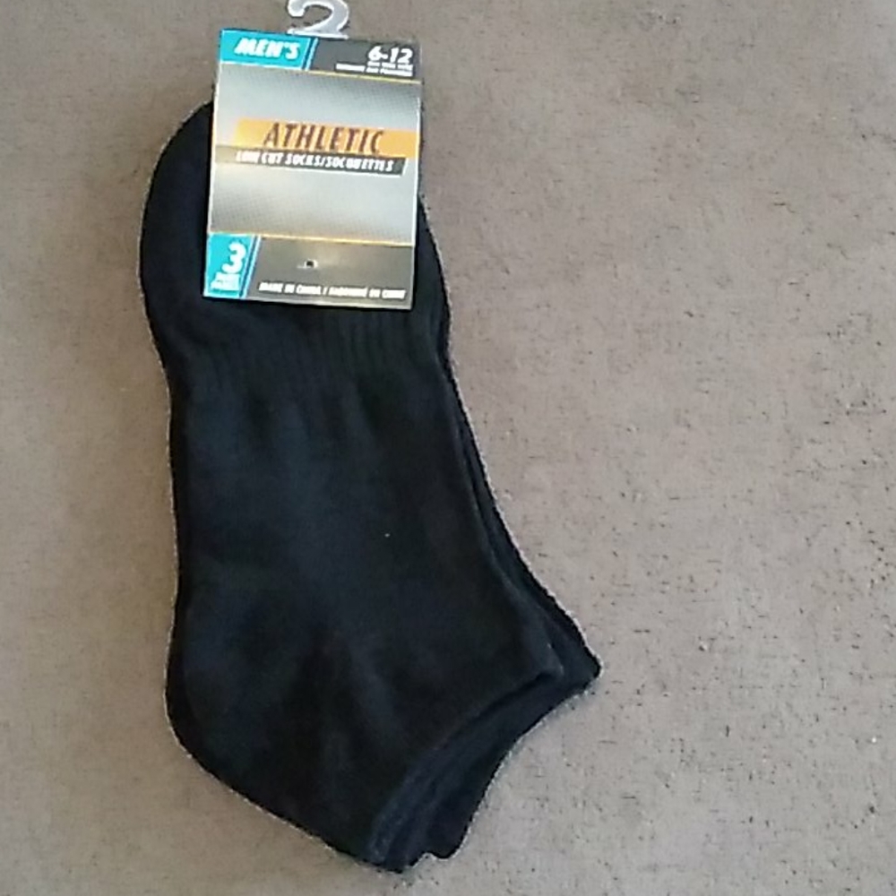 Men's Athletic Low Cut Socks (3 Pair)